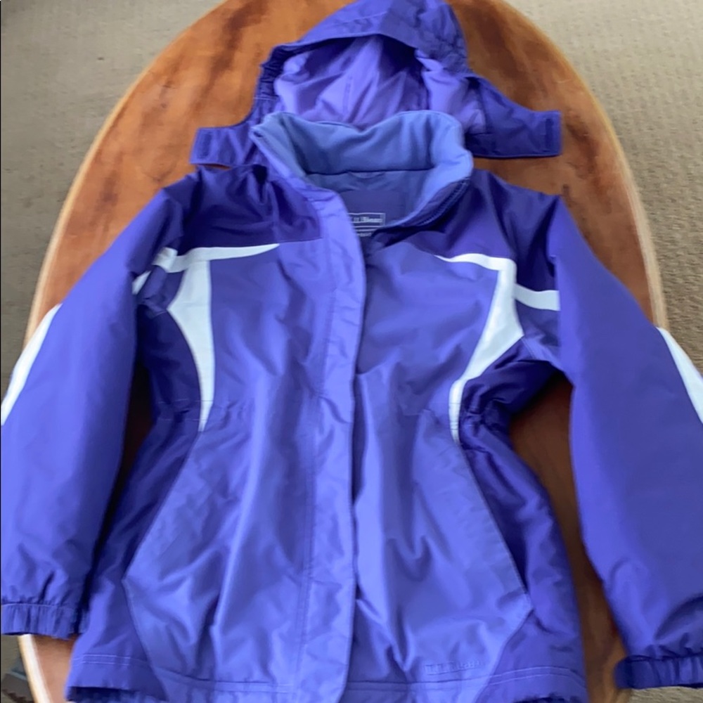LLBean Girls Winter Storm Jacket 10/12